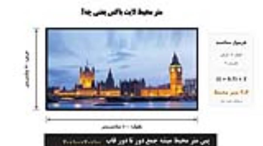 روش محاسبه قیمت تابلو لایت باکس فریم لس